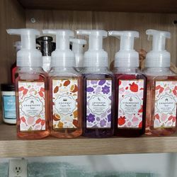 hand soap antibacterial from bath and bodywords retails price 7.50 per pc plus tax asking 5.00 each