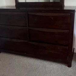 Brown Dresser