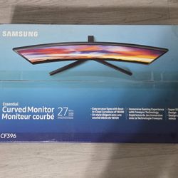 Samsung 27" curved monitor