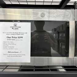 GE Over The Range Microwave W/ Sensor Cooking 
