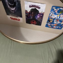 Big Circle Mirror. 