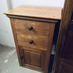Antique  Wooden Cabinet/night Stand 