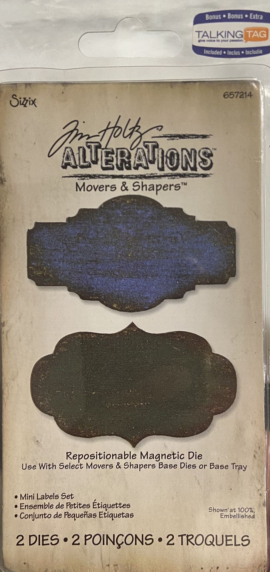 Tim Holtz Alterations/Sizzix Movers & Shapers