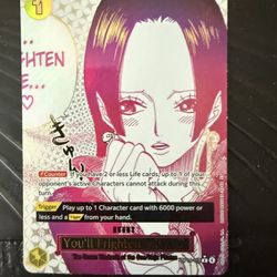 You’ll Frighten Me… (alternate Art) OP14-118