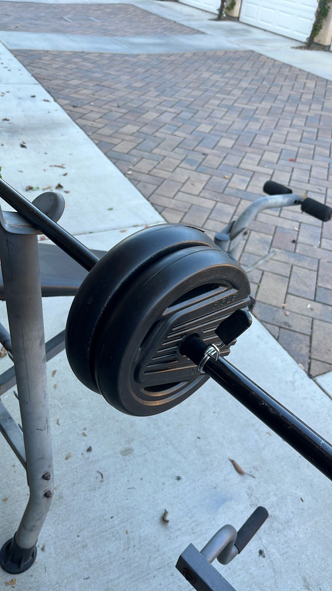 Bench Press And 60 Lb Bar 