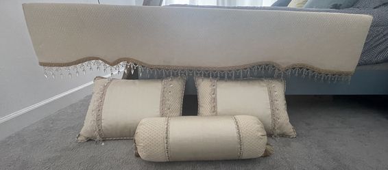 Upholstered Wooden Window Valance