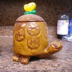 Turtle Cookie Jar