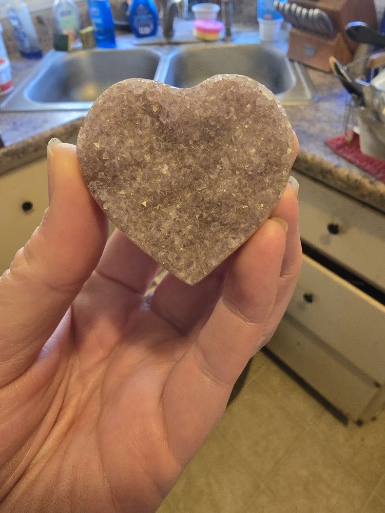 Amethyst Heart