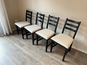 4 chairs