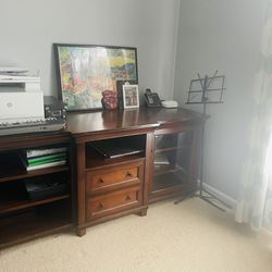 Solid Wood Tv Stand