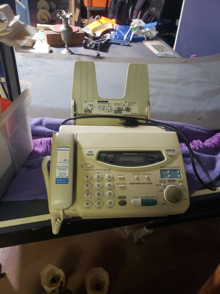 Panasonic Phone Fax Machine.
