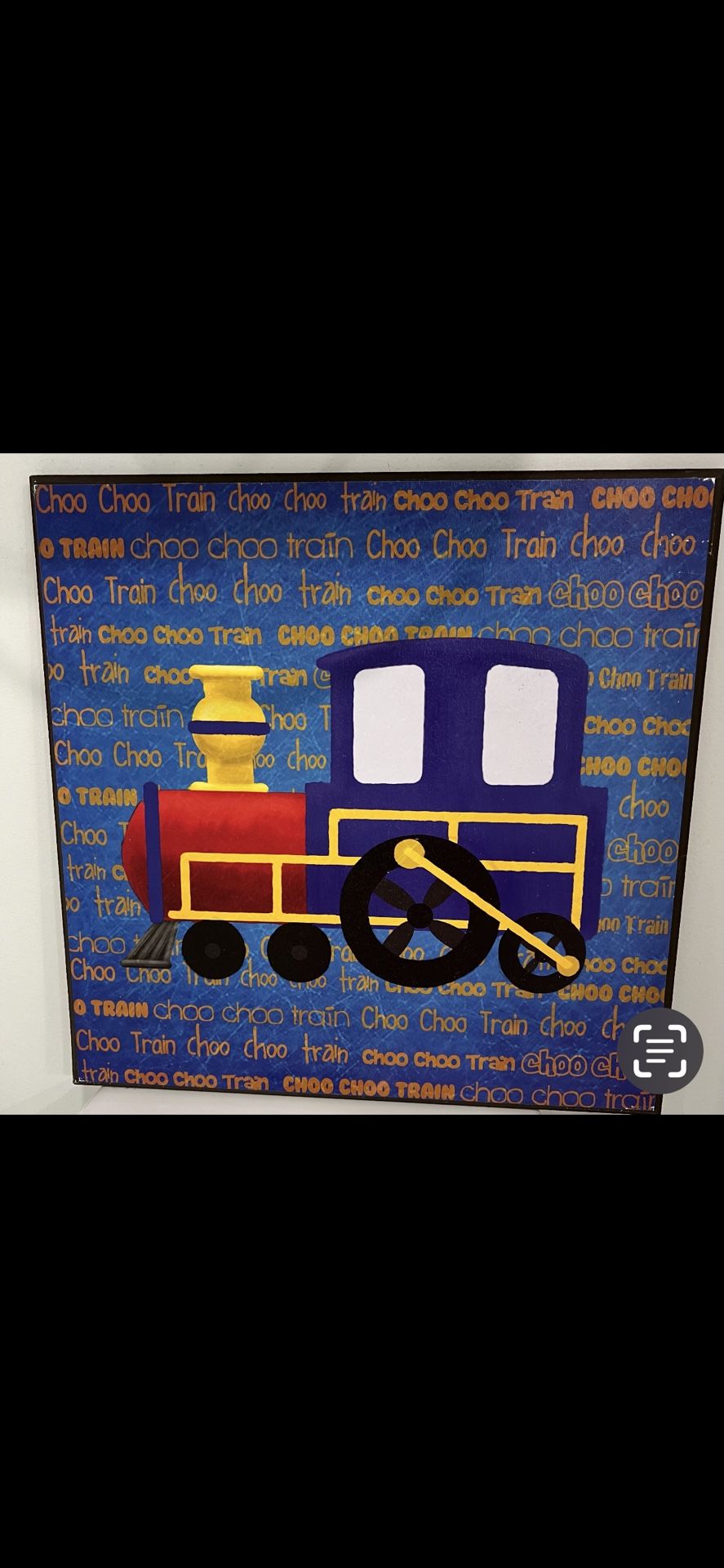 Wall Art Boys Room Train