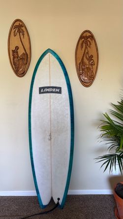 5’10” Gary linden custom short board