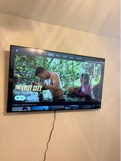 55” inch Samsung Tv with Wall mount