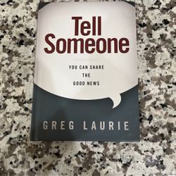 Tell someone