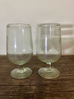 Set of 2 Multipurpose Mini Footed Thick Glasses