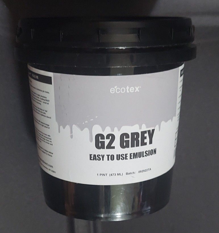 EcoPrintPro Silk Screen Emulsion Kit - Beginner's Choice for Gray Screen Printin 1 Pint