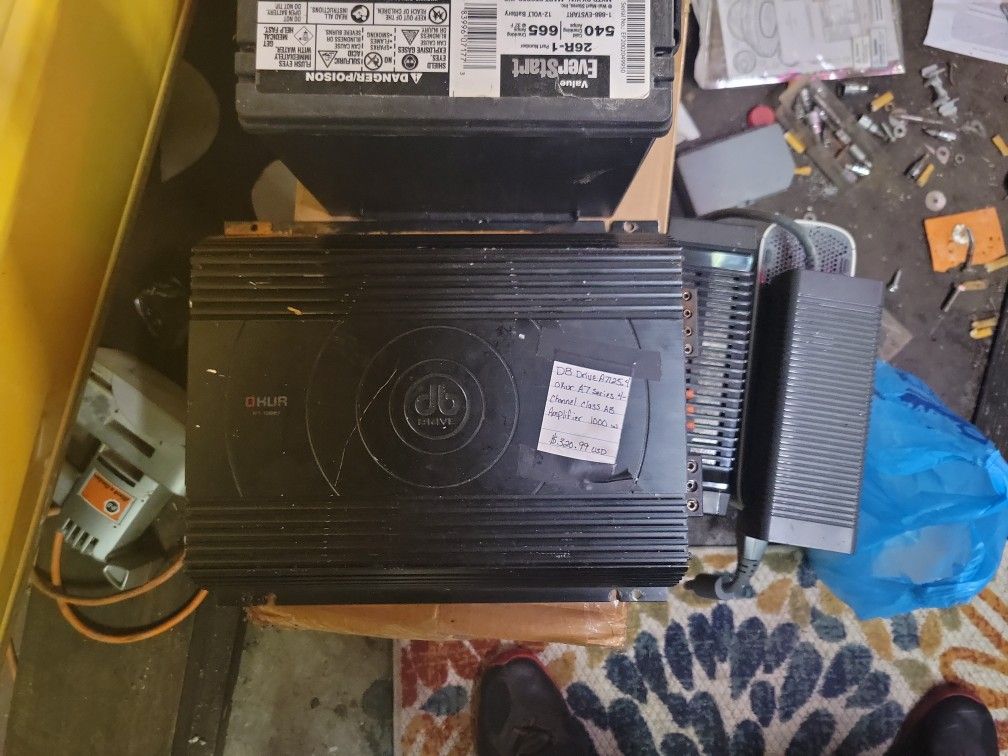 Amplifier DB Drive OKUR A7125.4 Series