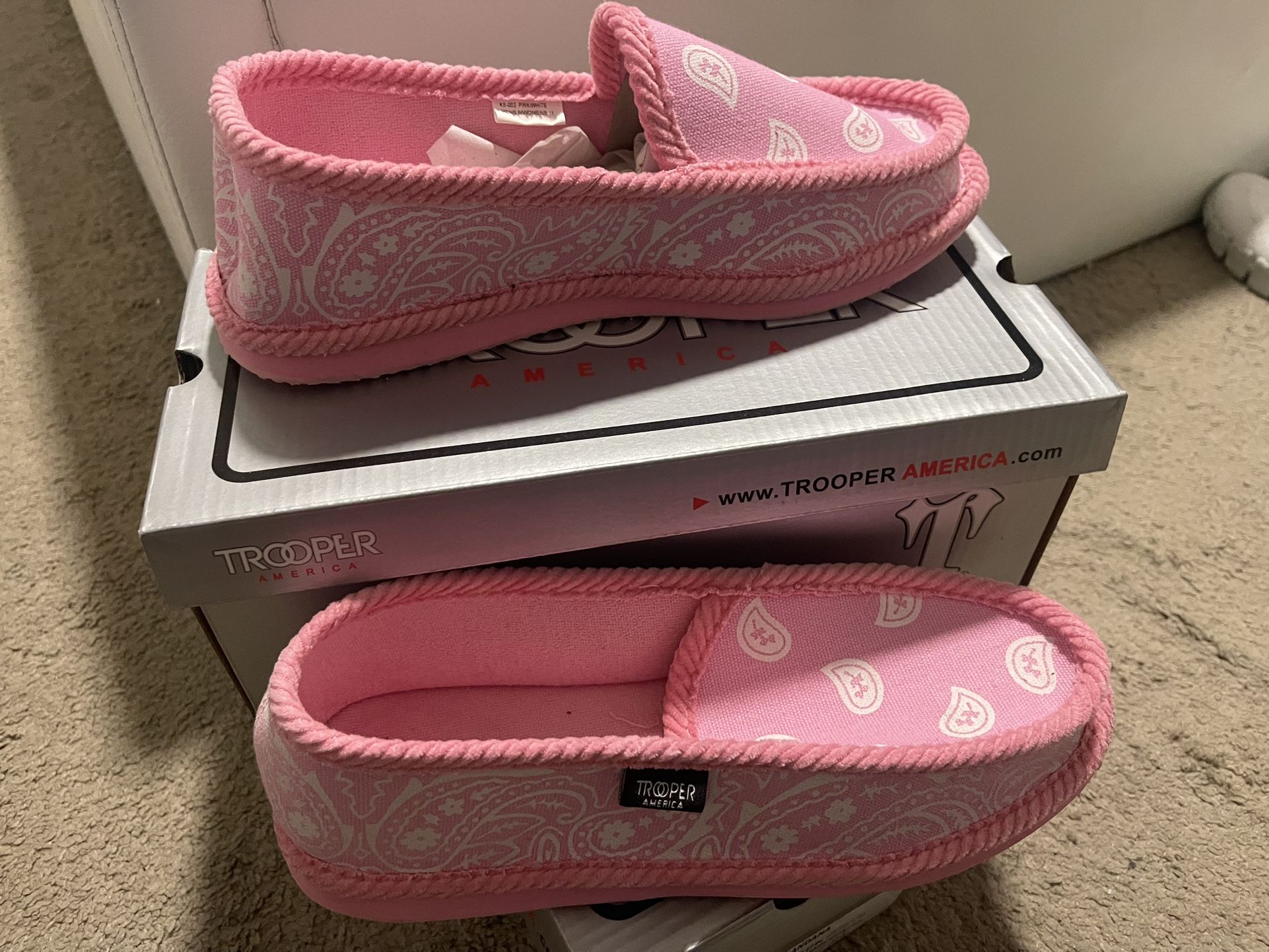 Trooper America Bandana Slip-ons