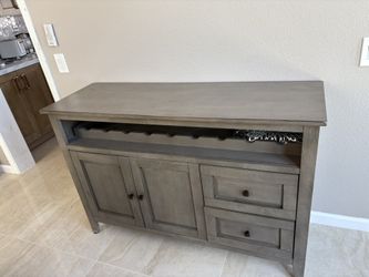 Dining room set with a server