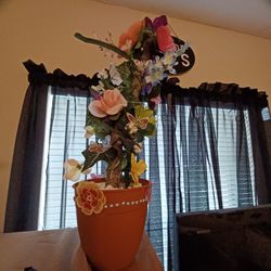 Homemade Home Decor And Flower Pot 