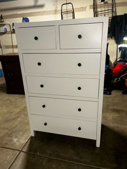 White dresser