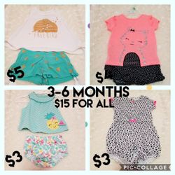3-6 months clothes