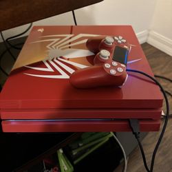 PS4 Pro Spider Man edition 1tb 