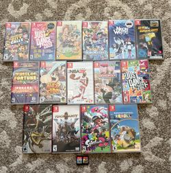 Nintendo switch games 20 each