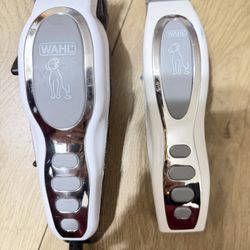 WAHL PET  Pro Corded  Clipper & Battery Trimer Pet Grooming Combo Kid Used