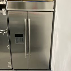 JennAir 48” Built-In Side-by-Side Refrigerator – Model JBSS48E22L01 – Stainless Steel – Brand New