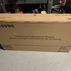 Samsung 49 inch tv new television