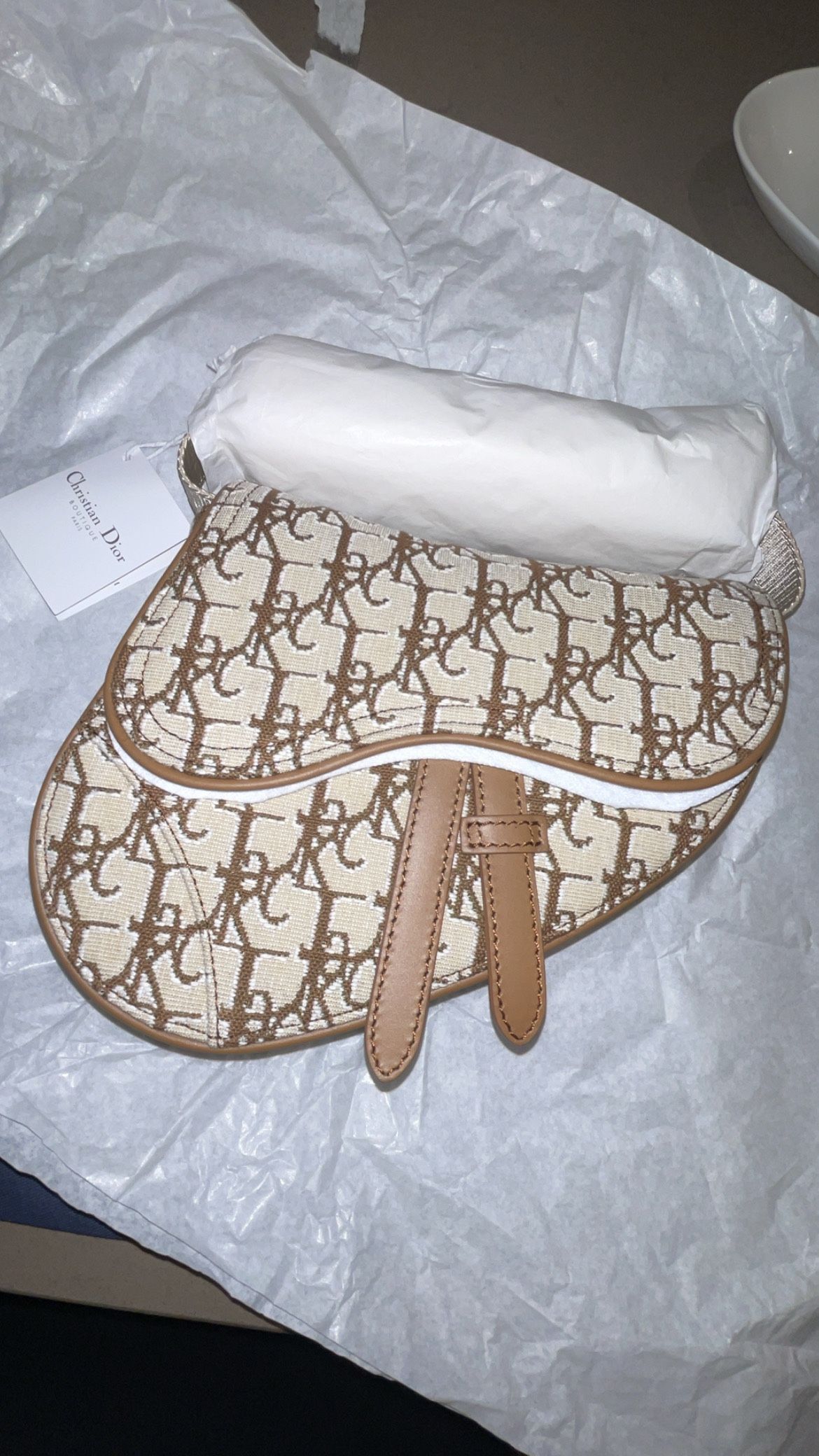 2022 Dior Travis Scott Collab Cactus Jack Mini Saddle Bag