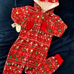 Minnie Mouse Warm Onesie Kids 