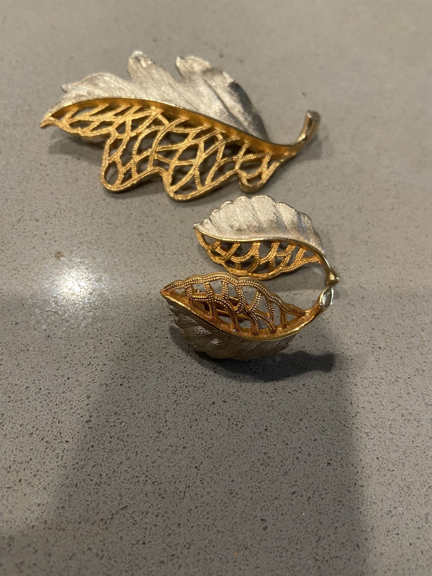 Set Of Brooch And Earrings