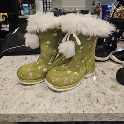 Lands End Girls Snow Boots Size 1