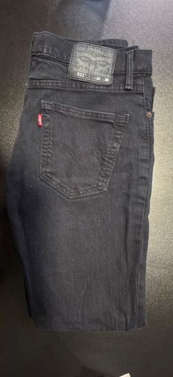 Levi's 511 Slim Jeans Black W32 L30