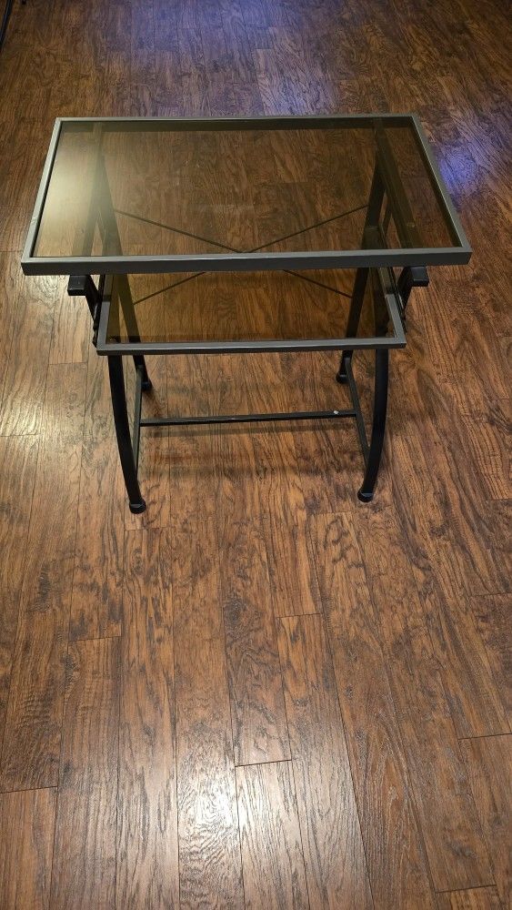 Glass Computer Desk 