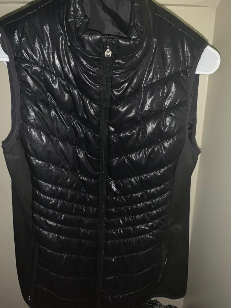Black Winter Vest