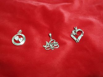 Sterling silver pendants