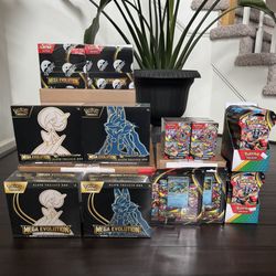Pokemon Mega Evolution Sealed Products (ETB Booster Box Booster Bundle)