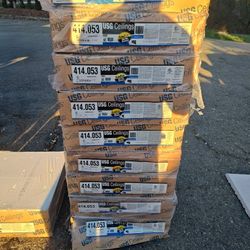 Part USG414-053 is a 3/4 in x 2 ft x 2 ft USG  Ceiling Tiles 