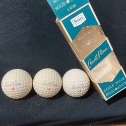 3 Mint In Box Sears  Arnold Palmer Golf Balla