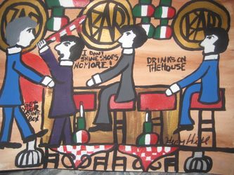 GOODFELLA HENRY HILL ORIGINAL MOB ART BILLY BATTS GET YOUR SHINEBOX