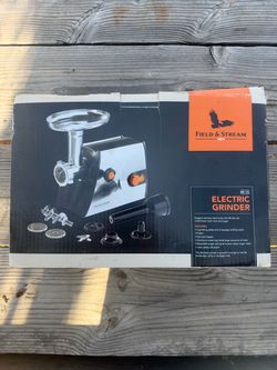 Field and stream electric meat grinder