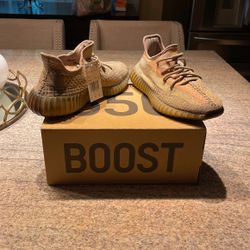 Yeezy Boost 350 8 1/2 Sand Taupe