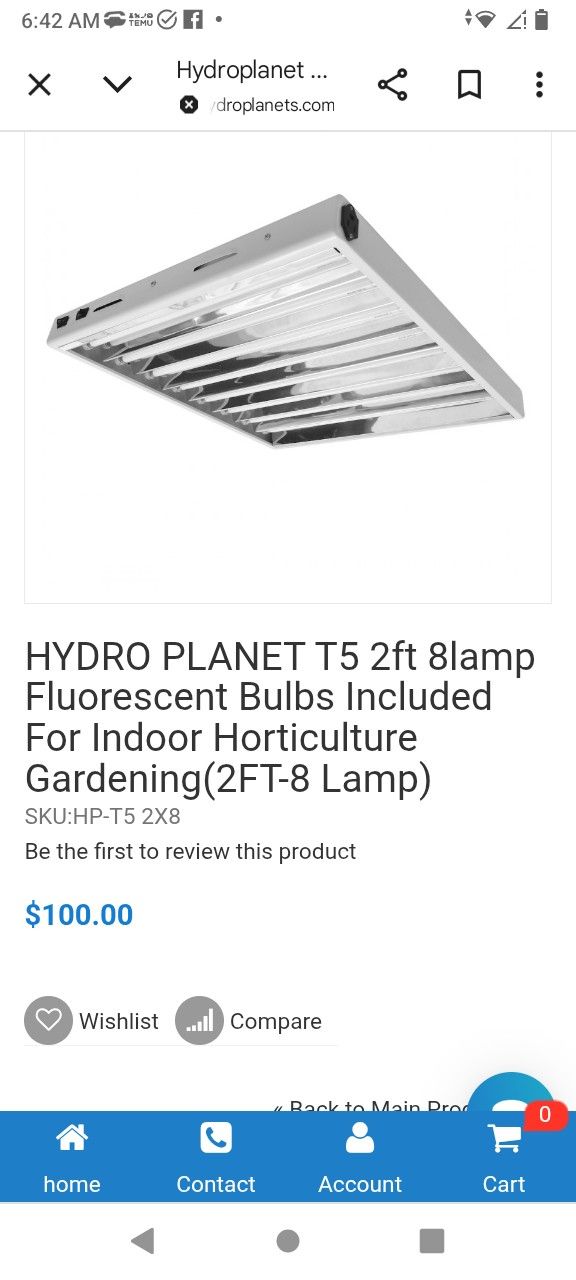 Hydro planet Grow Lights