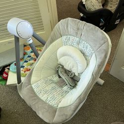 Swing And Bedside Sleeper Bassinet 