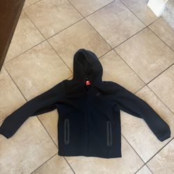 Black Nike Tech Fleece Jacket (medium)