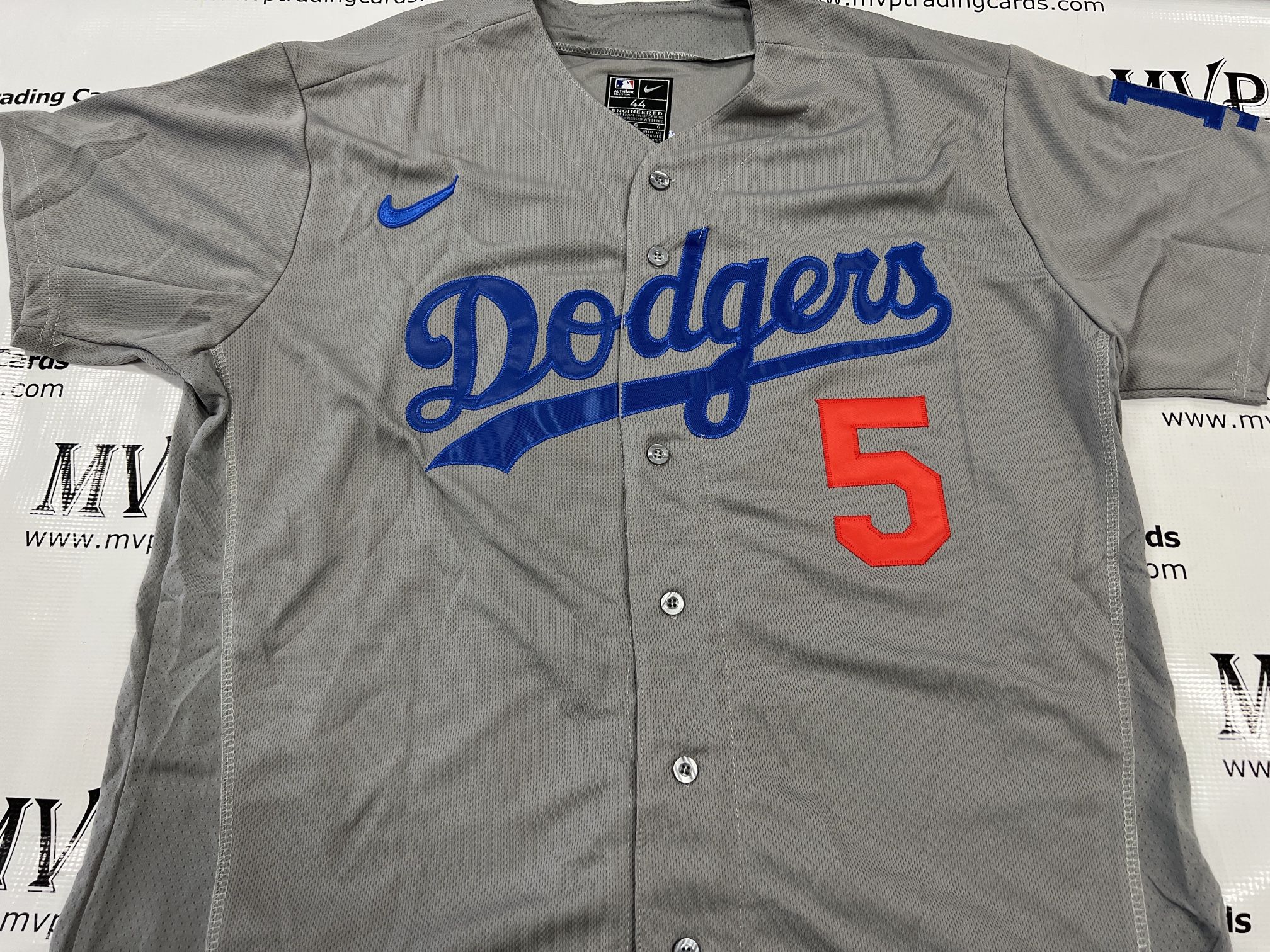 Freddie Freeman Road Grey Los Angeles Dodgers Jersey
